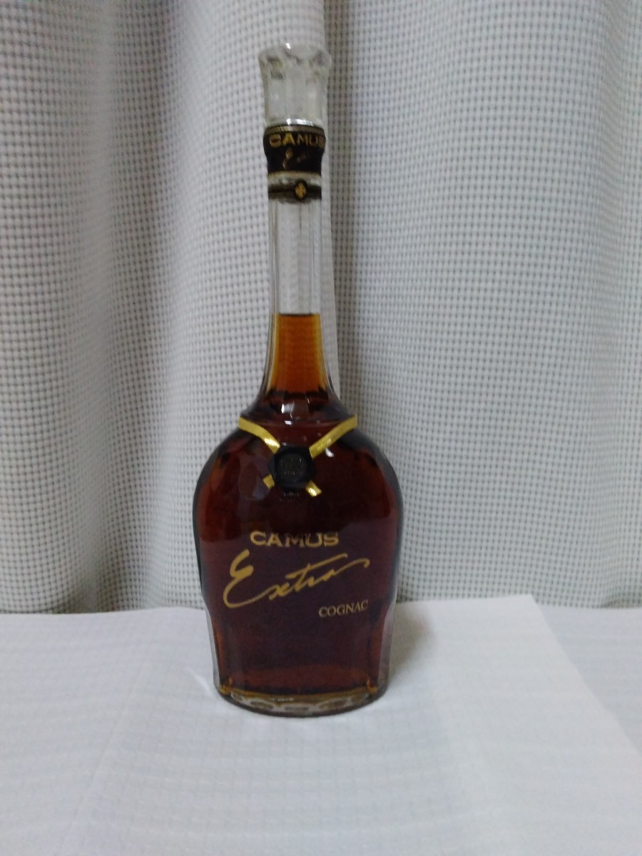 新品未開栓コニャック【CAMUS Extra】古酒ロングネック コニャック