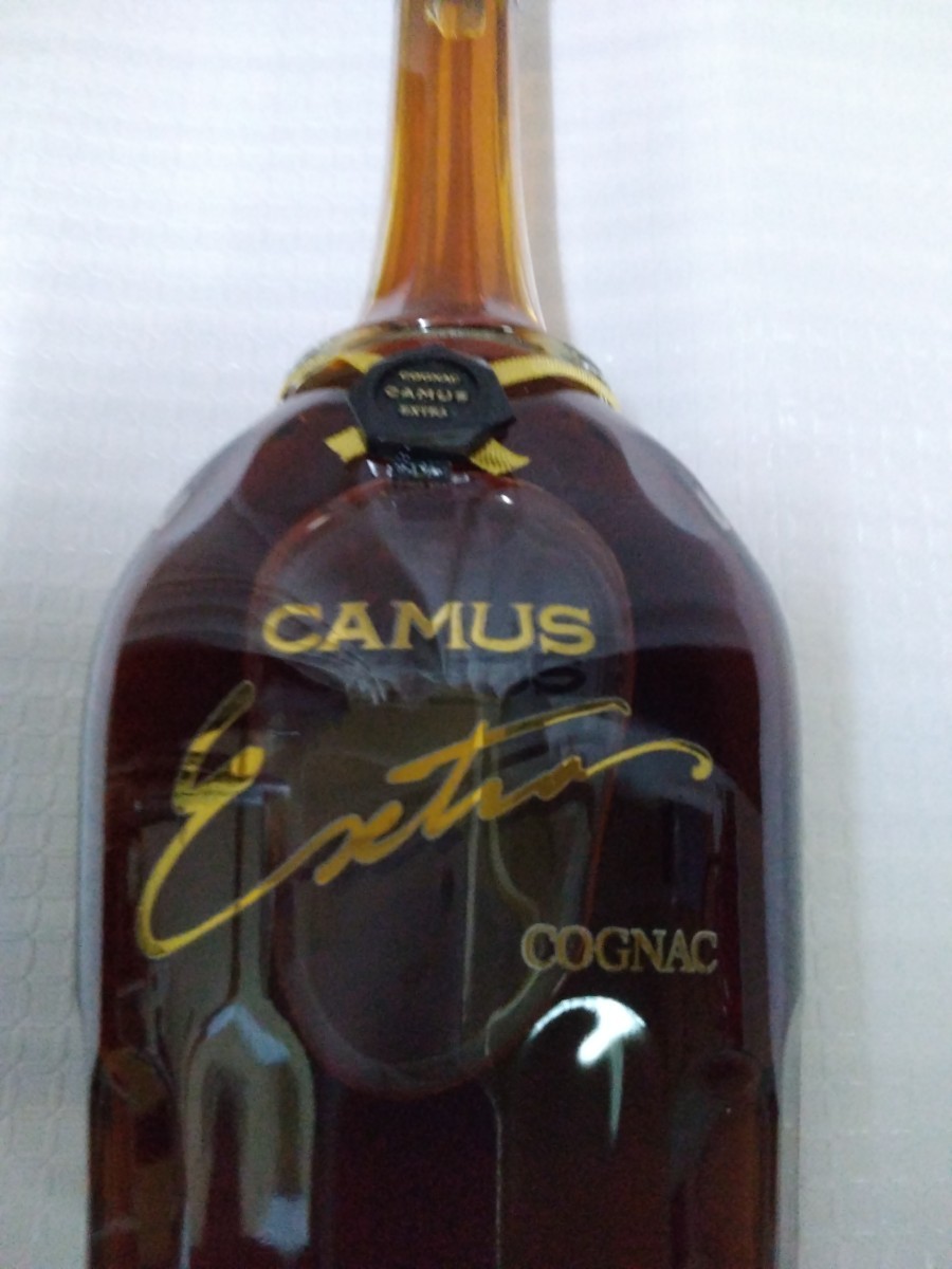 新品未開栓コニャック【CAMUS Extra】古酒ロングネック コニャック