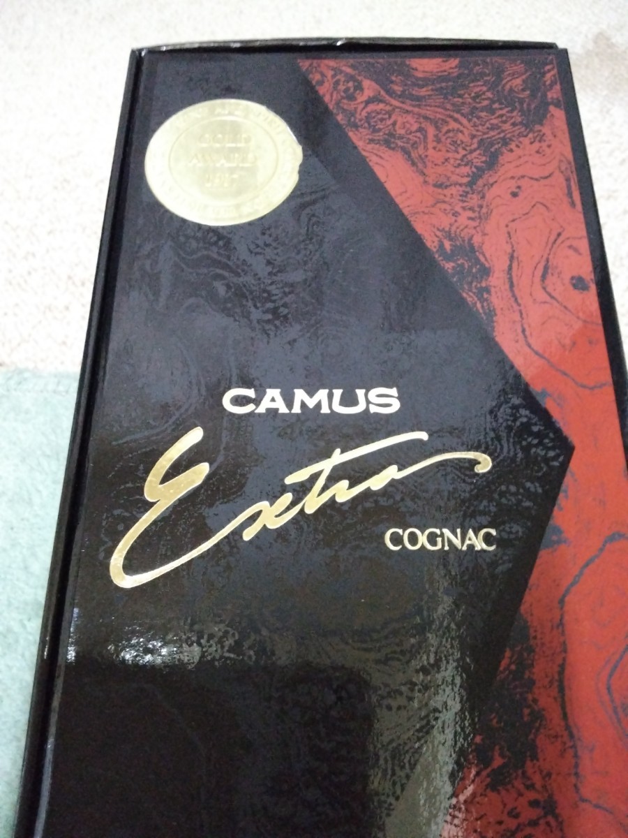新品未開栓コニャック【CAMUS Extra】古酒ロングネック コニャック
