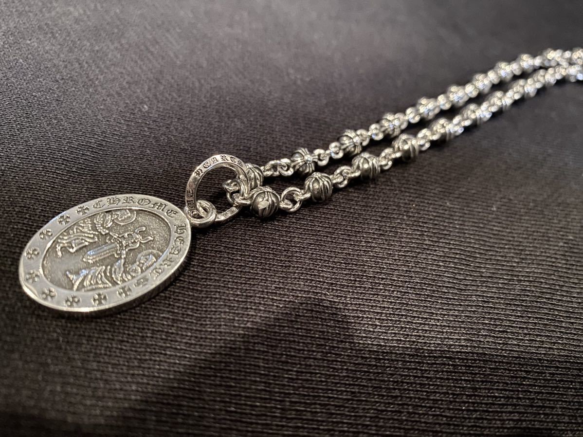 ☆激安☆1円スタート◇訳ありクロムハーツ？Chrome Hearts？ オーバル 