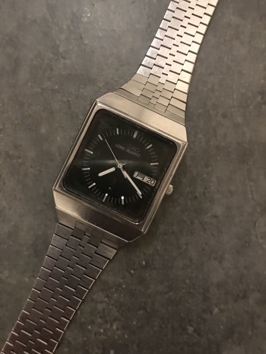 SEIKO LOAD QUARTZ ロード クォーツ 7853-5010 グリーン文字盤 稼働品