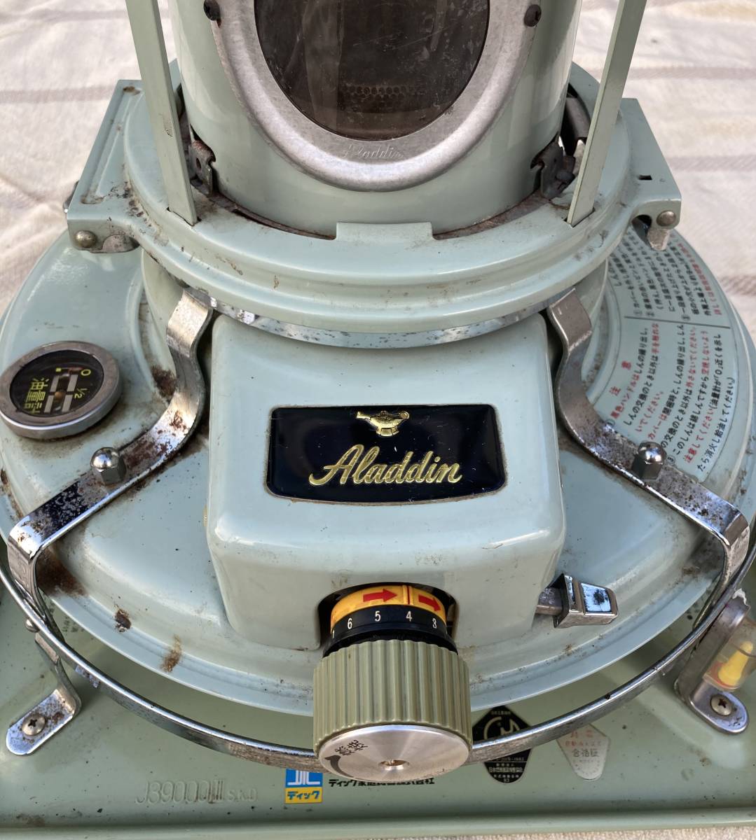 ジャンク扱い】Aladdin アラジンストーブ 石油ストーブ 灯油 昭和
