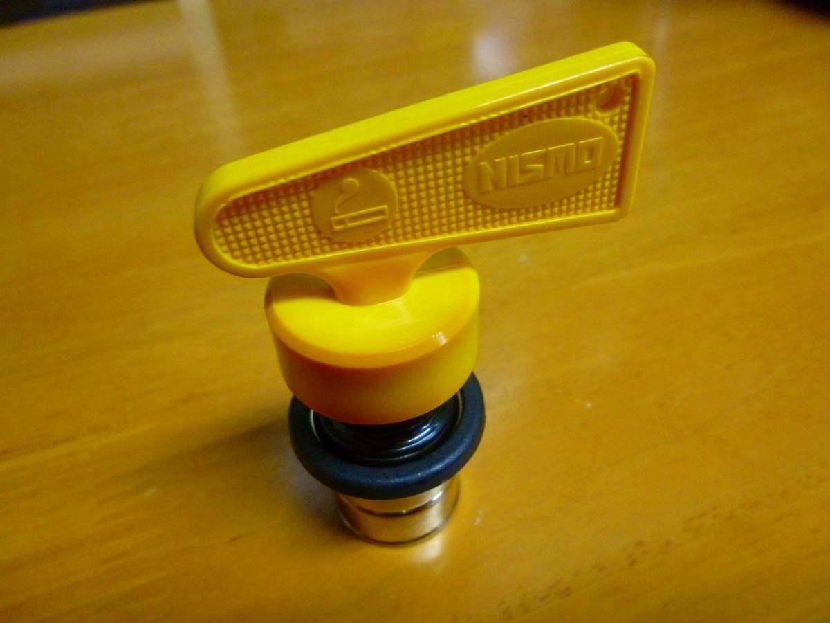 6.当時物 希少 絶版 正規品 NISMO ニスモ 旧ロゴ キルスイッチ型 シガ  