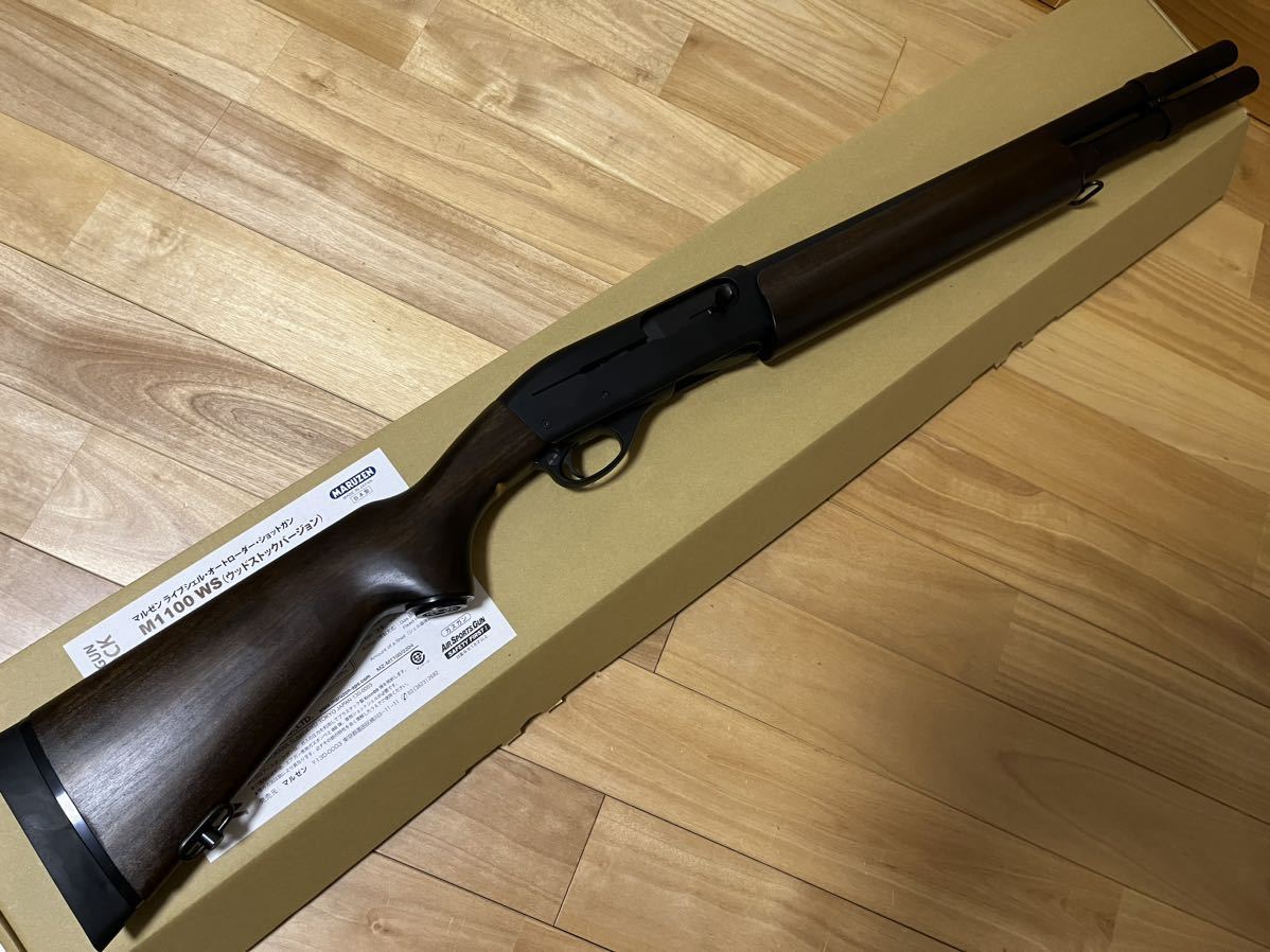 マルゼン M1100 ウッドストックver. ガスショットガン_1