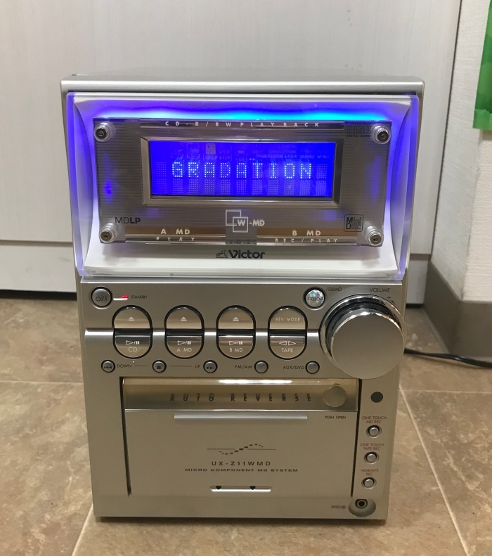 ビクター Victor JVC - UX-Z11WMD-S UX-Z11WMD ミニコンポ CD