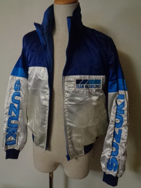 TEAM SUZUKI チームスズキ ナイロンジャケット Lサイズ 新品 チームスズキ ナイロンジャケット SUZUKI TEAM レーシング レーシング