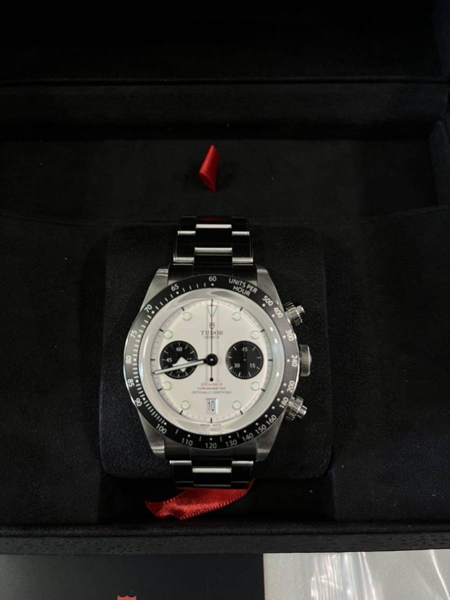 ブラックベイ クロノ ヘリテージ チューダー 79360N TUDOR 新品)TUDOR 