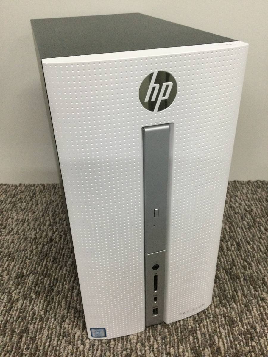 227】HP Pavilion 570-po72jp デスクトップ パソコン 16GB CoreI7-7700