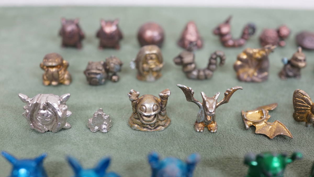④ 初代 ポケモン メタルコレクション メタルフィギュア まとめて75点 