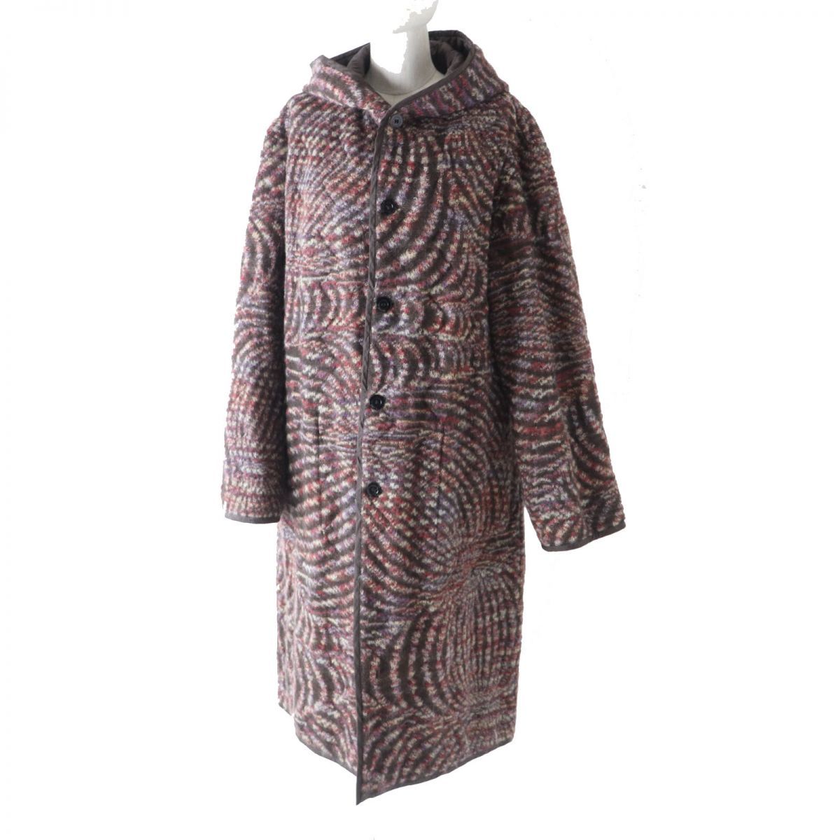 美品◎正規品 イタリア製 MISSONI ミッソーニ レディース リバーシブル 