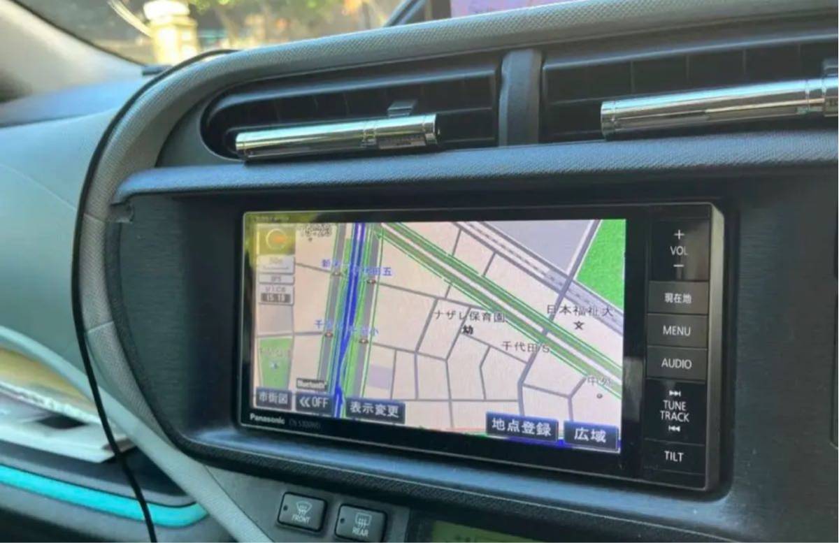 パナソニック ストラーダ メモリーナビ CN-S300WD 地図データ V.22.05