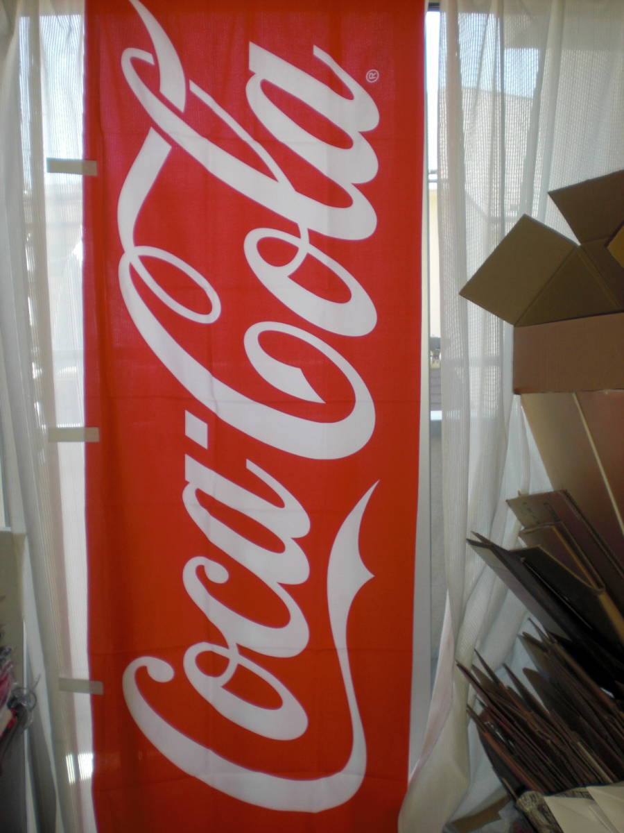 コカ・コーラ のぼり旗 - のぼり メルカリ レトロ! アンティーク Coca 