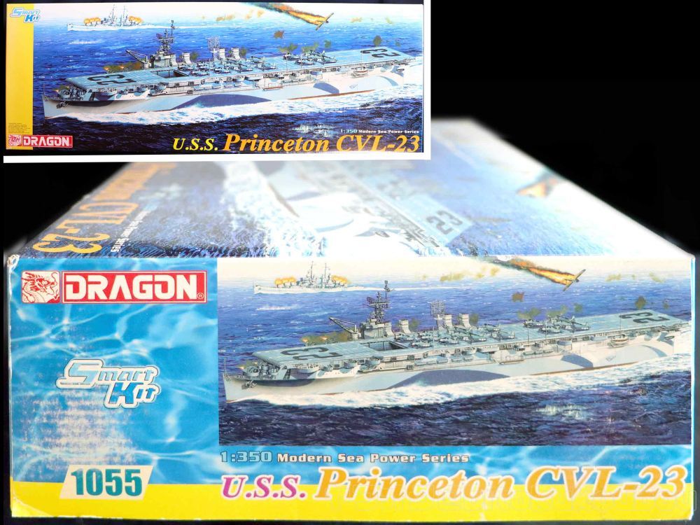 ドラゴン 1/350 アメリカ空母 プリンストン CVL-23 DRAGON U.S.S.Princeton Smart Kit 未組立 当時モノ レア(アメリカ)｜売買されたオークション情報、yahooの商品情報をアーカイブ公開 - オークファン アメリカ