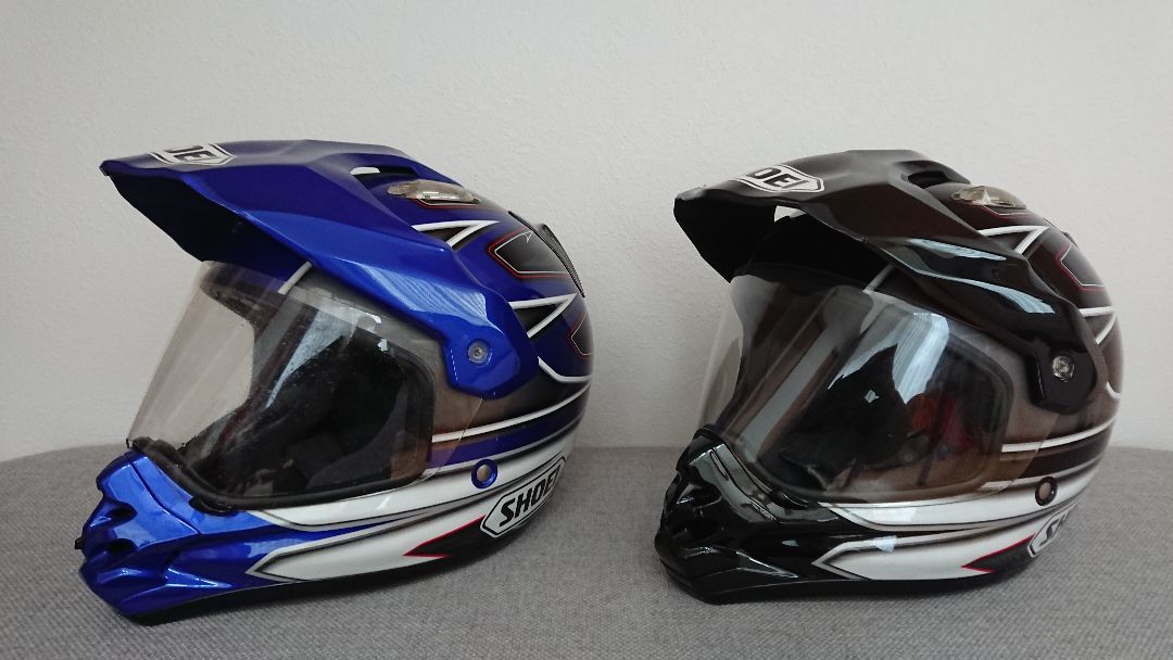 仮面ライダー剣 ヘルメット 2個セット SHOEI HORNET ADMIX ブレイド 