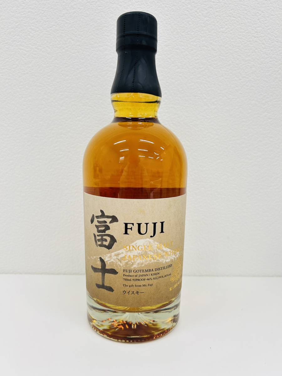【TJ-2127】1円~ KIRIN SINGLE MALT JAPANESE WHISKY FUJI キリン シングルモルト 富士 ジャパンウィスキー 700ml/46% 新品未開栓保管品