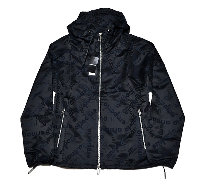【新品】送料無料 ジョルジオアルマーニ社製 EMPORIO ARMANI エンポリオアルマーニ 機能性ダブルZIPブルゾン 52（XLサイズ程度）8467