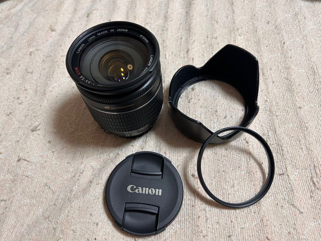 Canon キヤノン EF28-200mm f:3.5-5.6 USM 新品級美品