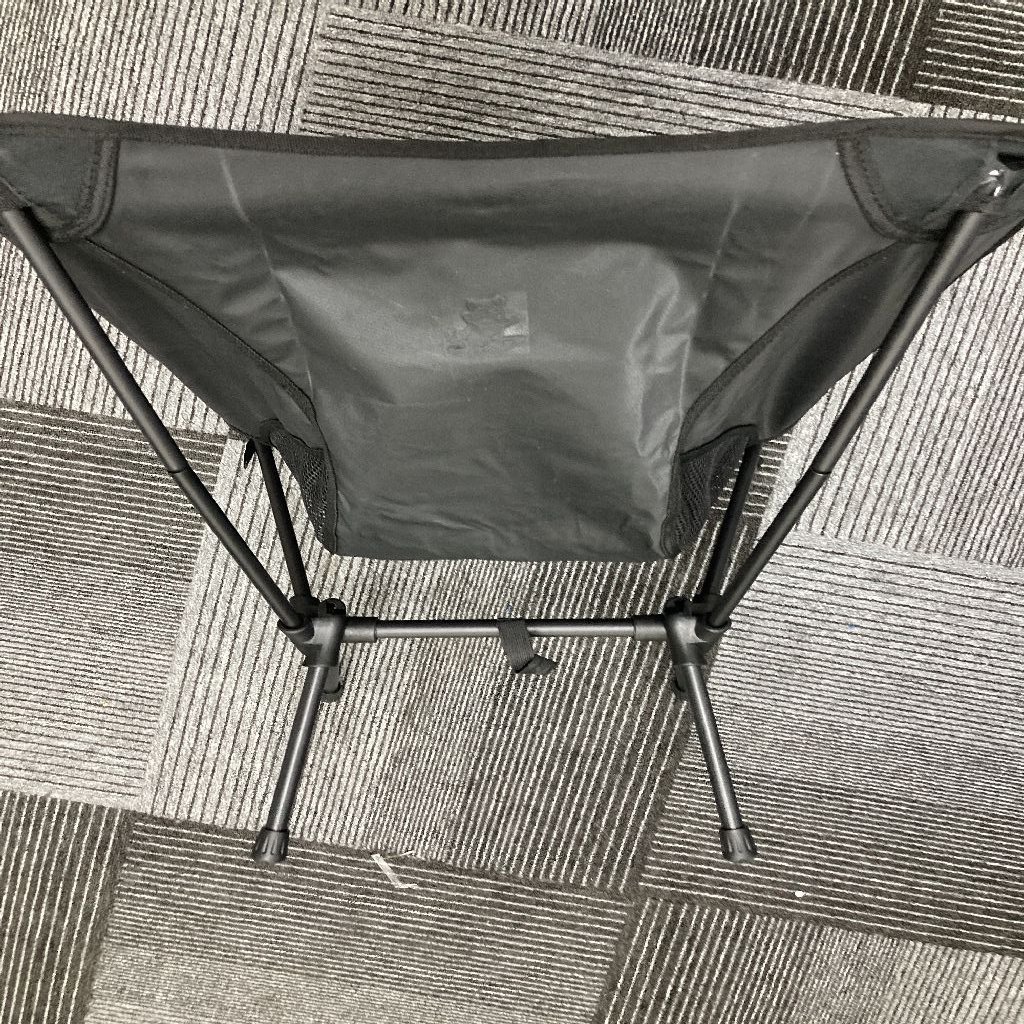 MAISON KITSUNE メゾンキツネ アウトドアチェア イス 椅子 チェア 折りたたみ 中古 ■ ブラック ■ JZ 9