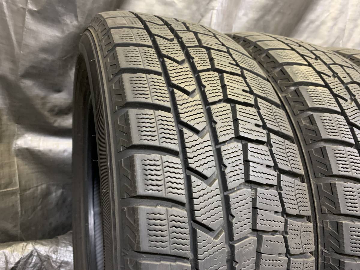 ①バリ溝・国産 195⁄65R15ダンロップ ウィンターマックス WM02 ②