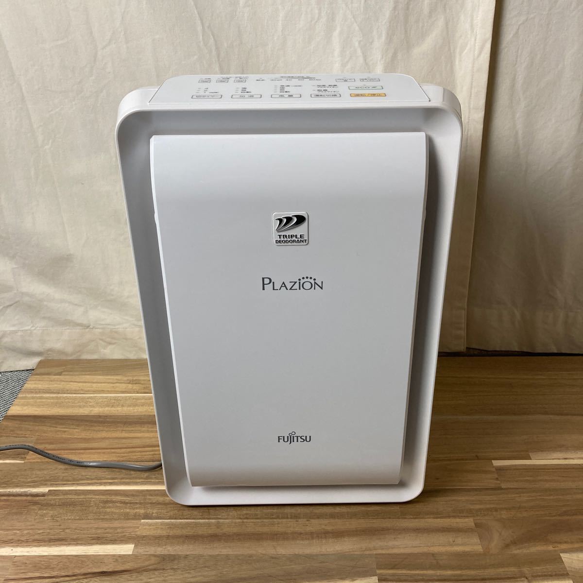 富士通ゼネラル 加湿脱臭機 - PLAZION DAS-303K-W プラズィオン 2021年 
