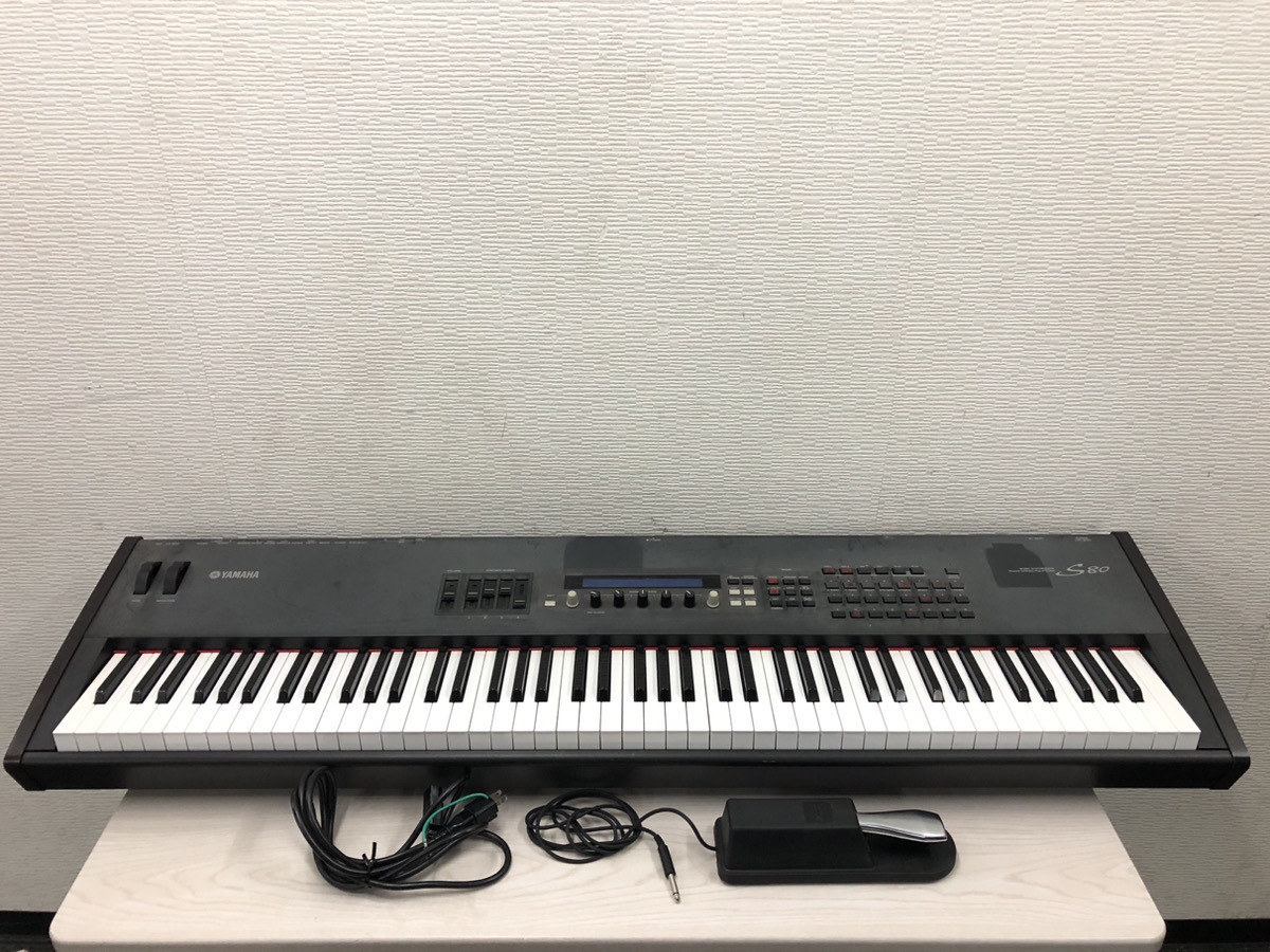 美品】YAMAHA シンセサイザー S80 美品・音出しOK】YAMAHA S80 88鍵