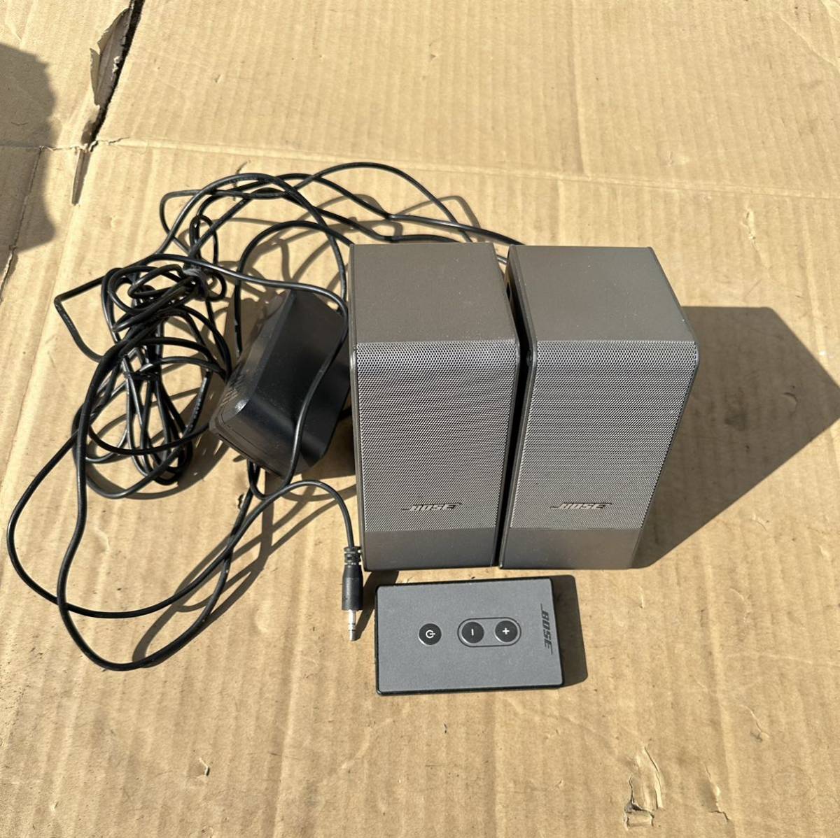 BOSE スピーカー Computer MusicMonitor シルバー 動作未確認 ジャンク