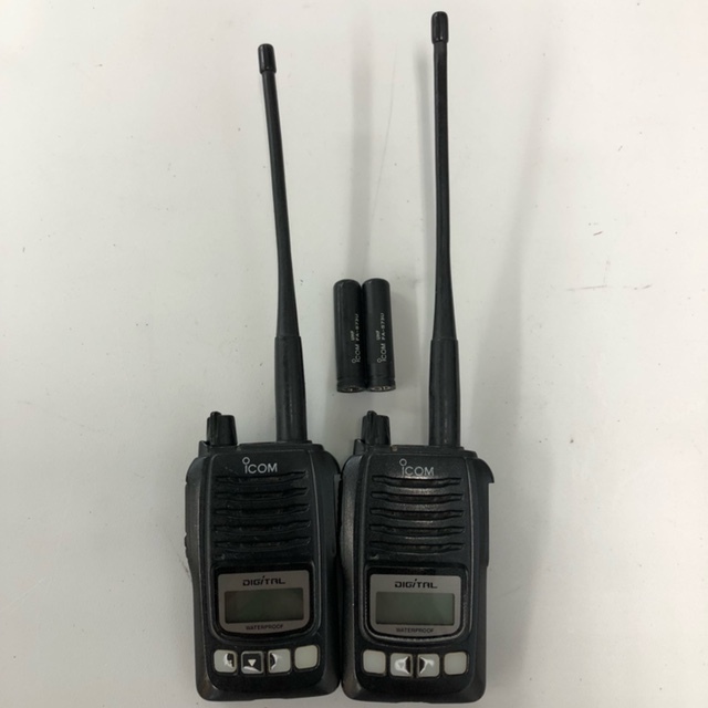 アイコム デジタル簡易無線 5W IC-DU65C 2台セット 中古品 ②アイコム