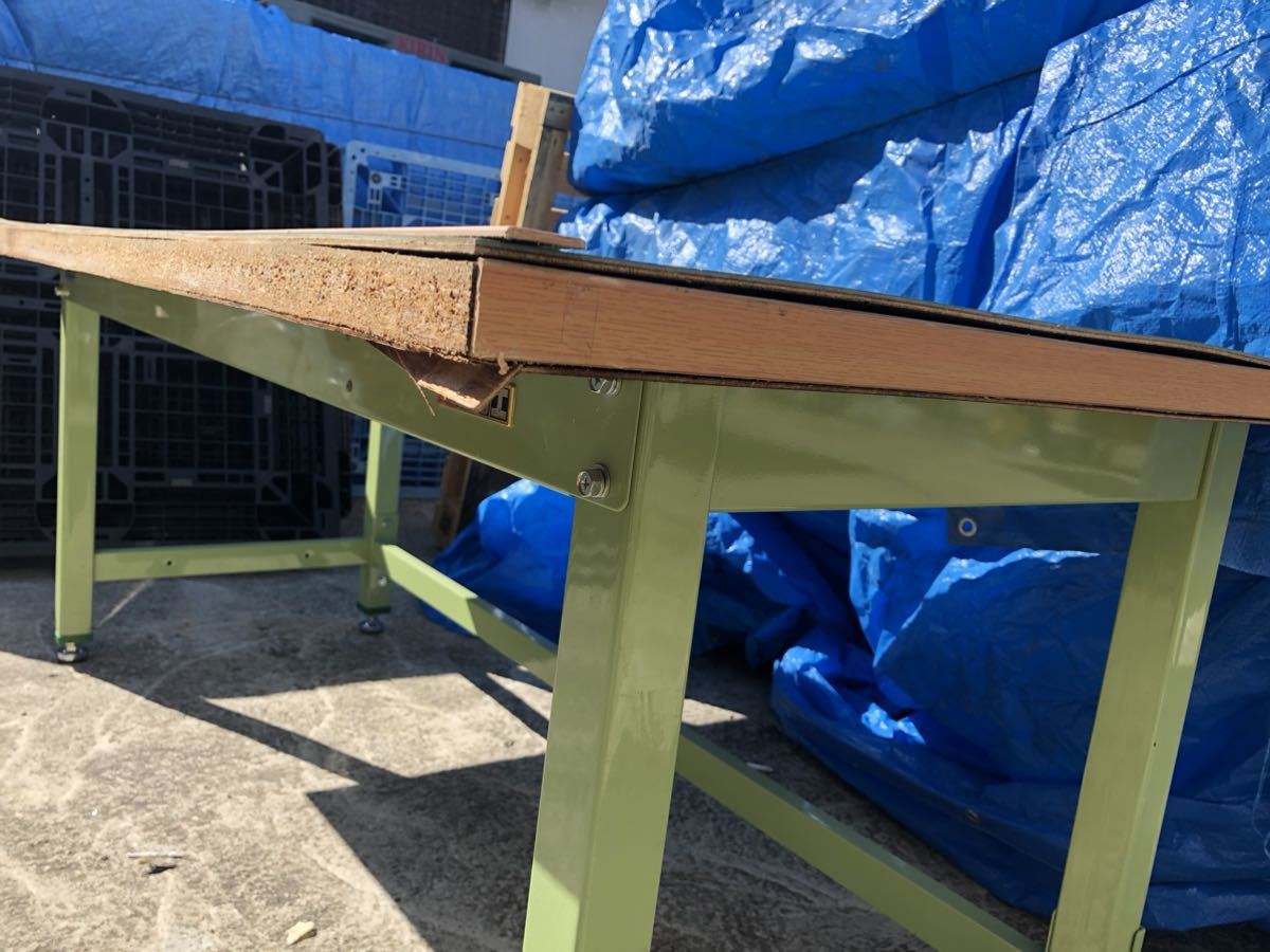 引取歓迎山梨 業務用 サカエ Sサカエ 中量 作業台 耐荷1200kg W180×D90 