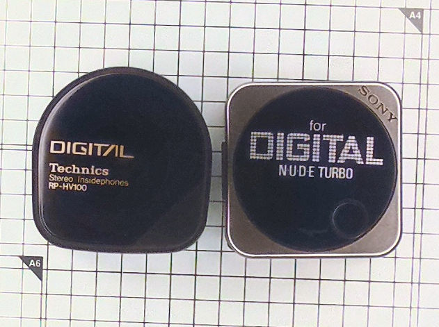 希少 SONY NUDE TURBO for Digital イヤホン無し MDR-E282用 ケース