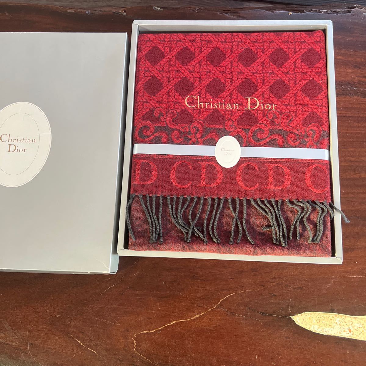 (未使用) ひざ掛け毛布 ChristianDior クリスチャン　ディオール　マフラー
