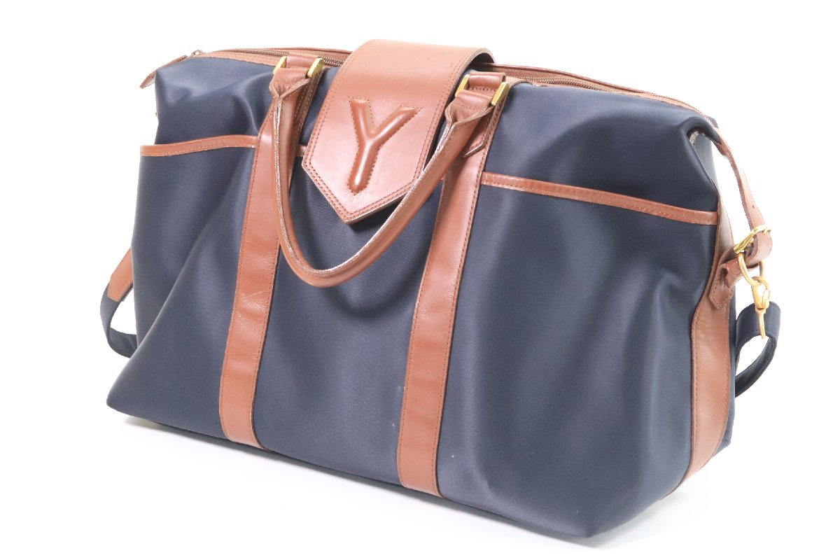 YVES SANT LAURENT イヴサンローランYSL ボストンバッグ トラベル 旅行