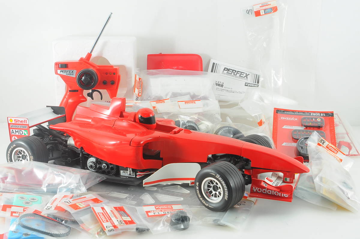 京商 kyosho F1 ラジコン F-1 レーシング 京商 1/10 電動ラジオ