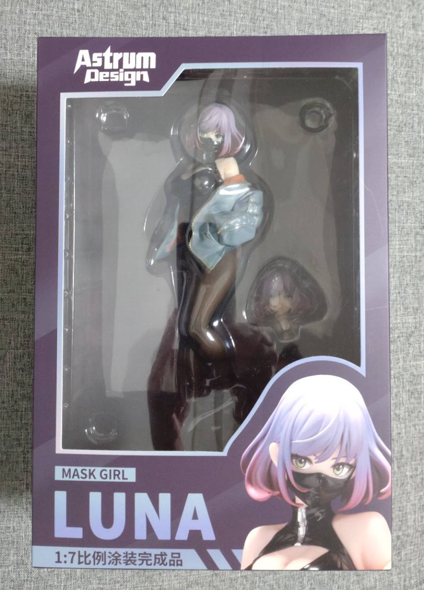 【新品同様】Astrum Design Luna illustration by YD 1/7 フィギュア 豪華版 タペストリー&ポストカード付き