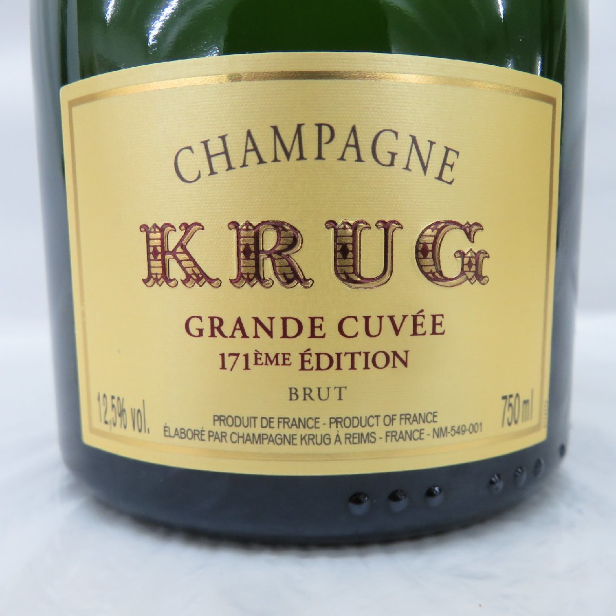 ‼️再値下げ‼️クリュッグ グラン キュヴェ ブリュット750ml（1／12まで） 未開栓】KRUG GRANDE CUVEE クリュッグ グランキュヴェ ブリュット