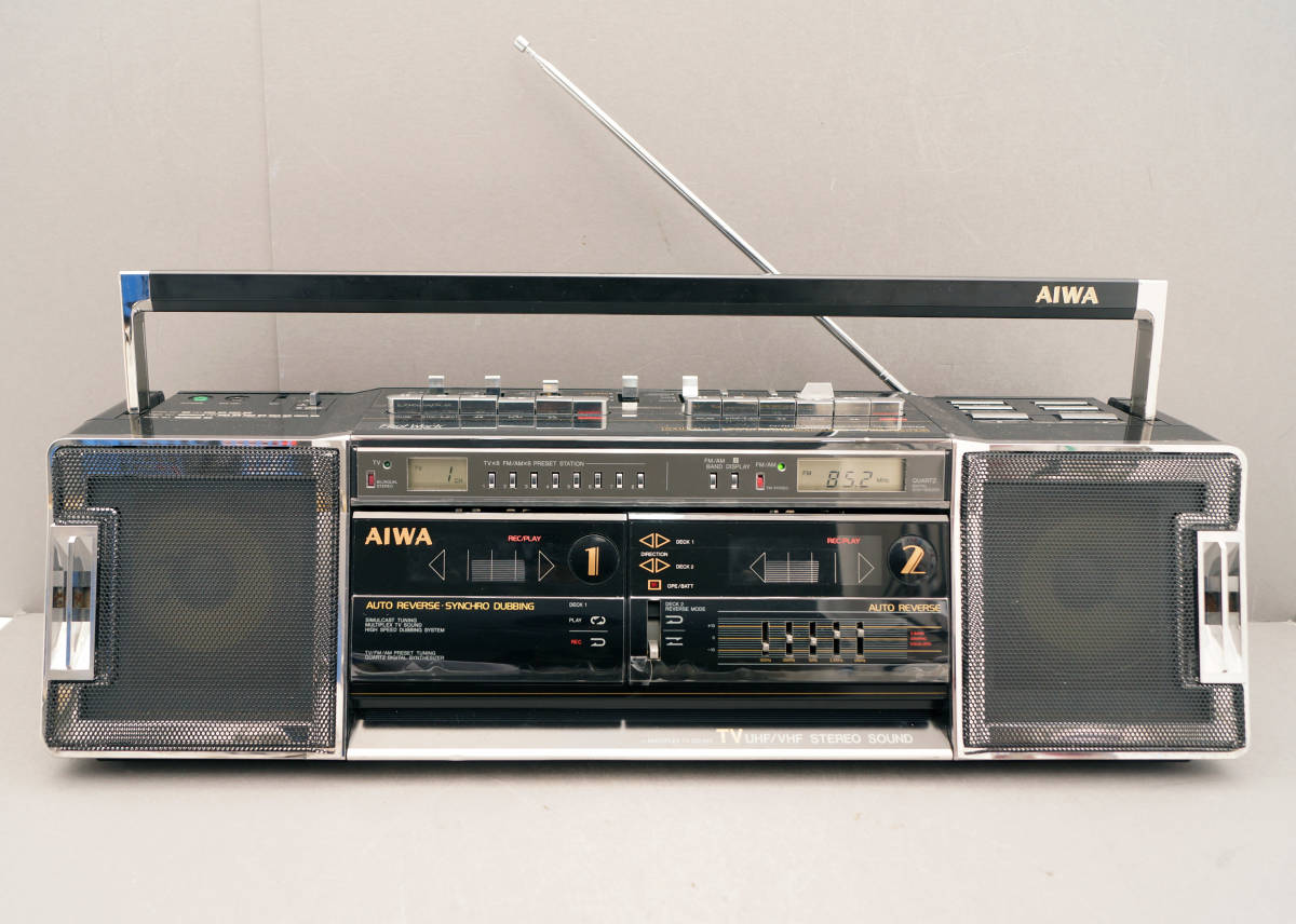 AIWA アイワ - ジャンク ラジカセ ダブルカセット メルカリ Yahoo 