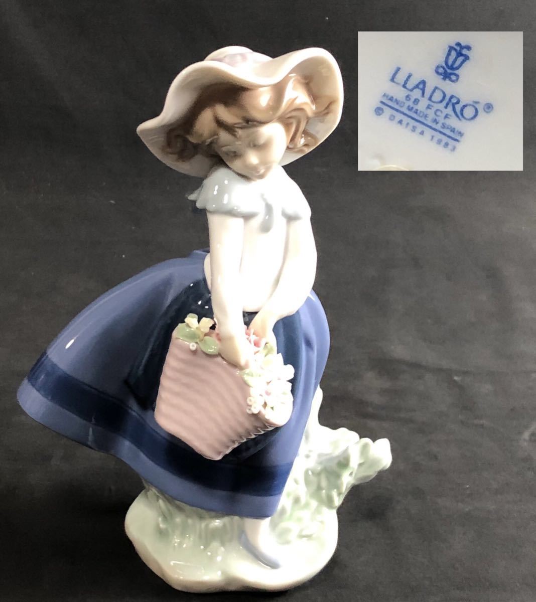 【限定セール，高品質】 1000円〜 LLADRO リヤドロ リアドロ 5222 きれいな花ばかり 少女 フィギュリン 陶器人形 置物 okoy2228650 o9061(リヤドロ)｜売買されたオークション情報、yahooの商品情報をアーカイブ公開 - オークフ リヤドロ