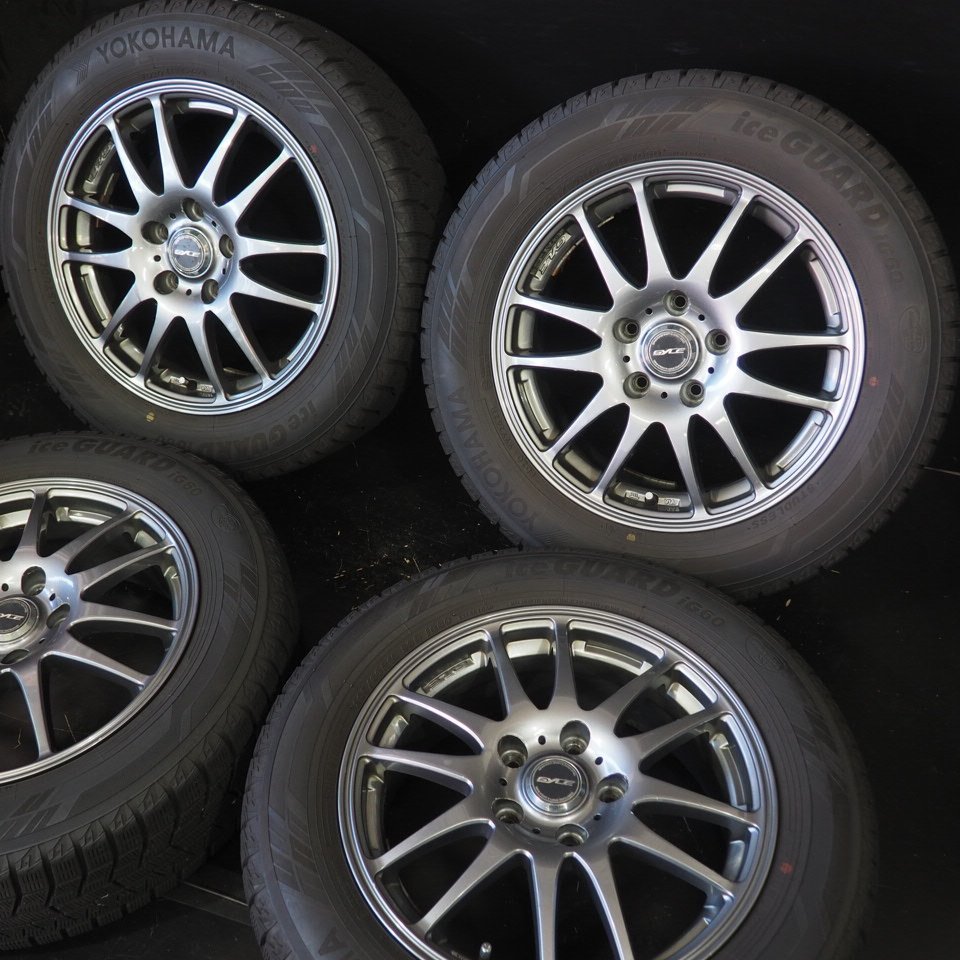 21年製 バリ山 ヨコハマ iceGUARD iG60 / GYLE【 205/60R16 / 6.5J +47