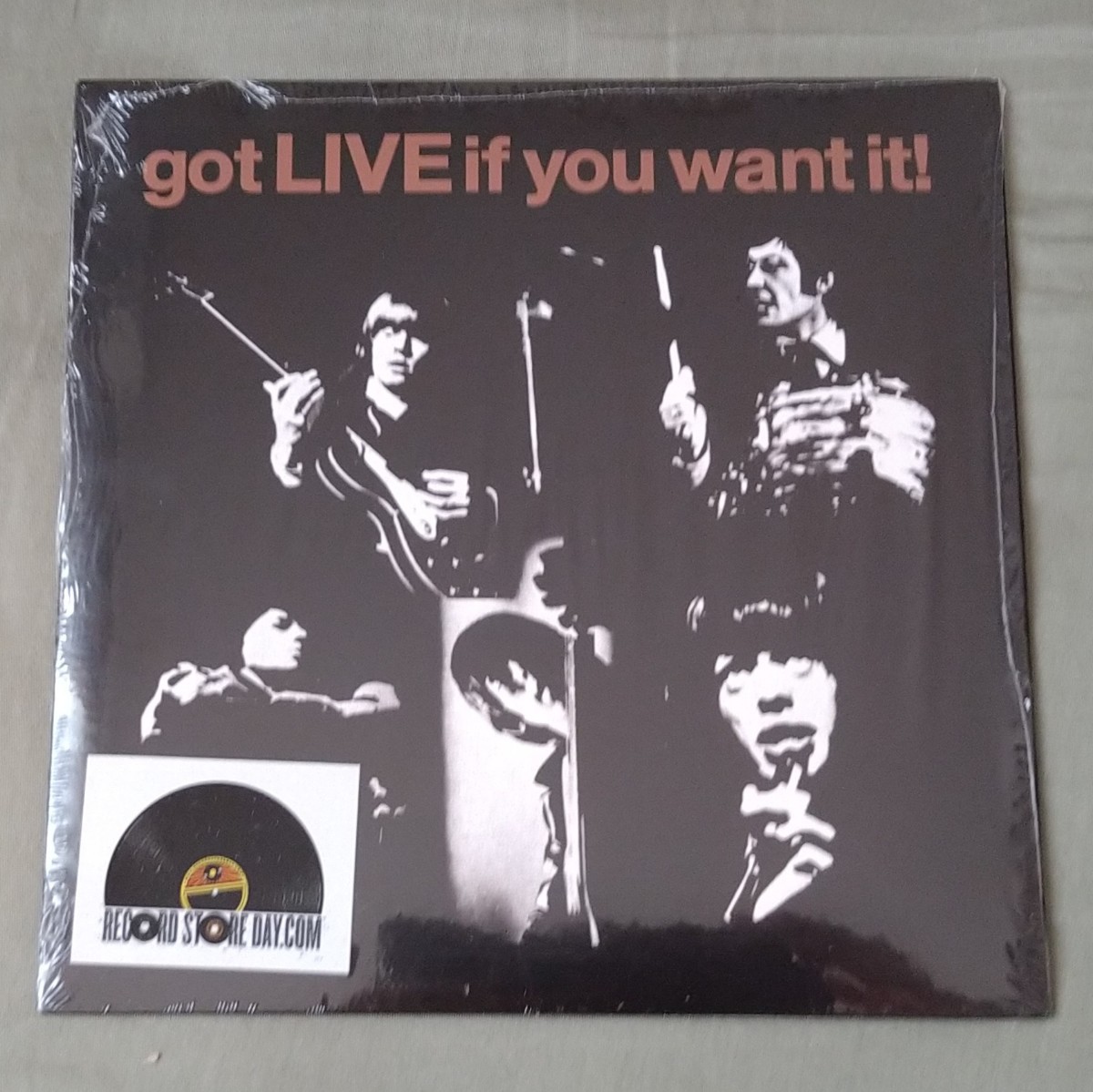 本物保証，大得価】 THE ROLLING STONES「got LIVE if you want it