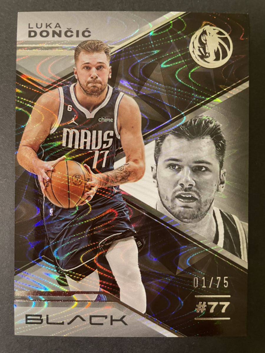 75枚限定 ファーストナンバー！2022-23 Panini black luka doncic NBA
