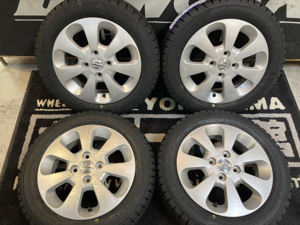 ◇1000円～売切!! 冬用 スズキ パレット 純正 14×4.5J+