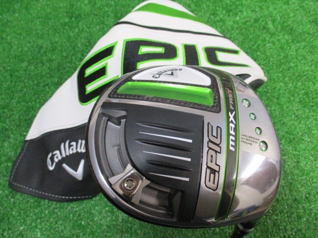 (中古) キャロウェイ　エピックマックスファスト　EPIC MAX FAST 10.5°　ドライバー　Speeder EVOLUTION for CW(SR)　カバー有り（桜店）