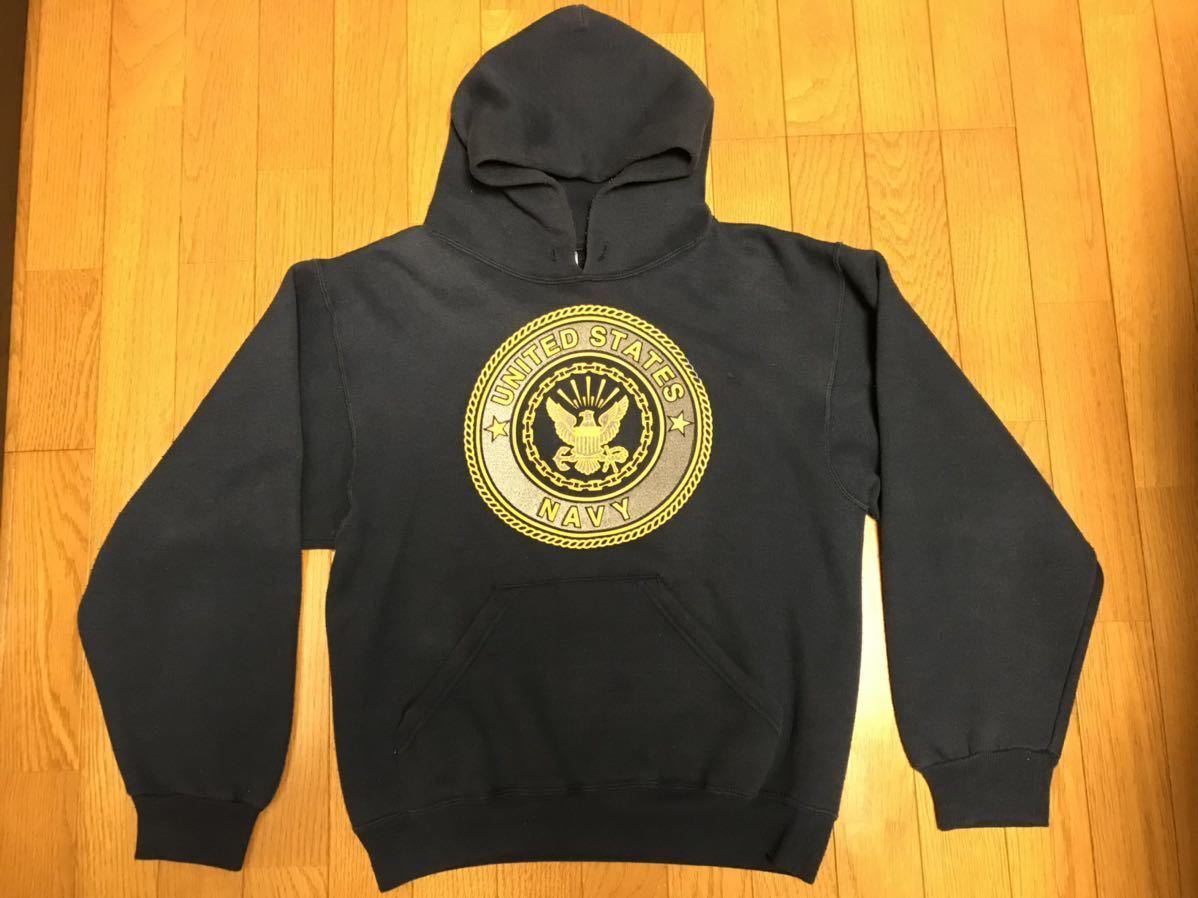 米軍☆US NAVY☆スウェットパーカー☆SOFFE☆S