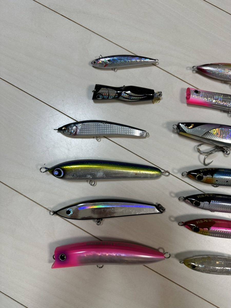 マグロ　ヒラマサキャスティングルアーセット 高品質，爆買い】 オフショアキャスティングルアーセット マグロ ヒラマサ