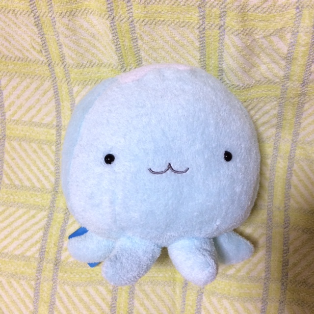 ましゅまろまりん☆くらげ☆ぬいぐるみ☆まつもと☆紙タグ付き ましゅ