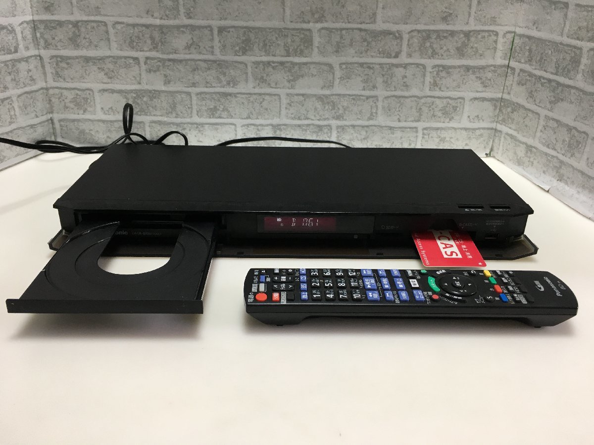 パナソニック BDレコーダー DMR-BRW1000 中古品9919 DMR-BRW1000
