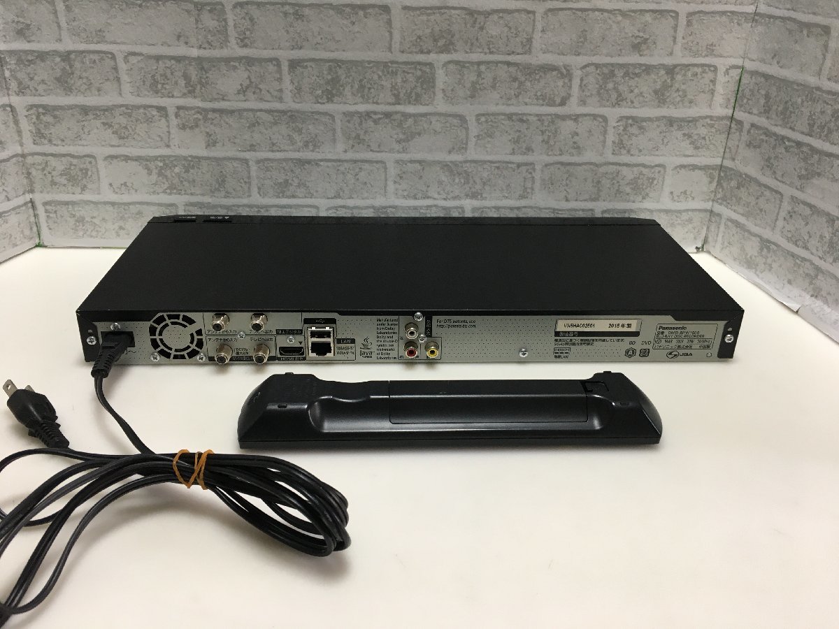 パナソニック BDレコーダー DMR-BRW1000 中古品9919 DMR-BRW1000