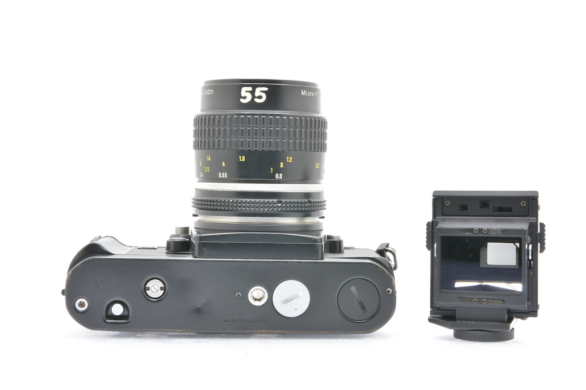 Nikon F3 アイレベル 129万台 + AI-S 55mm F2.8 ニコン フィルムカメラ 