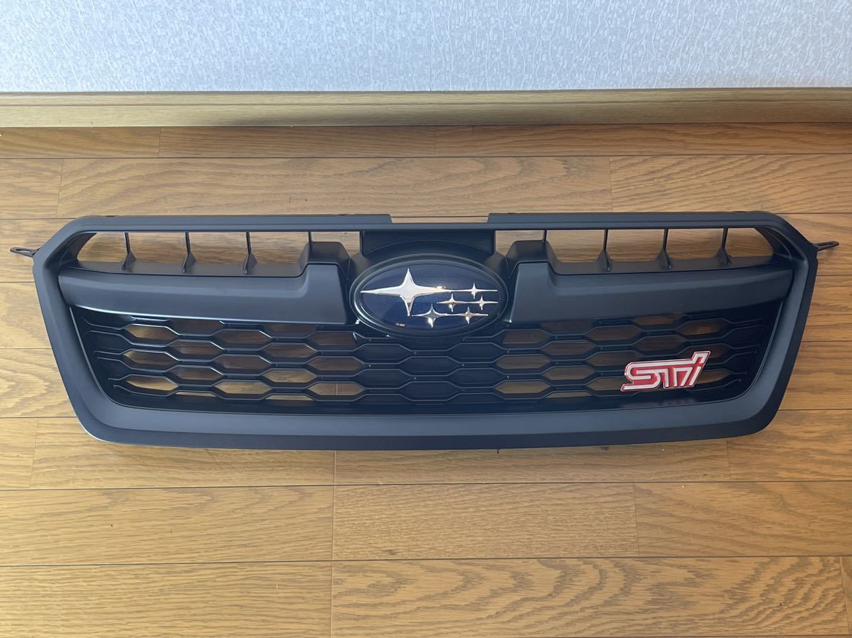 プロ塗装 インプレッサスポーツ フロントグリル つや消し 黒 インプレッサG4 マットブラック GP GJ 前期　純正　グリル　塗装後未使用 希少