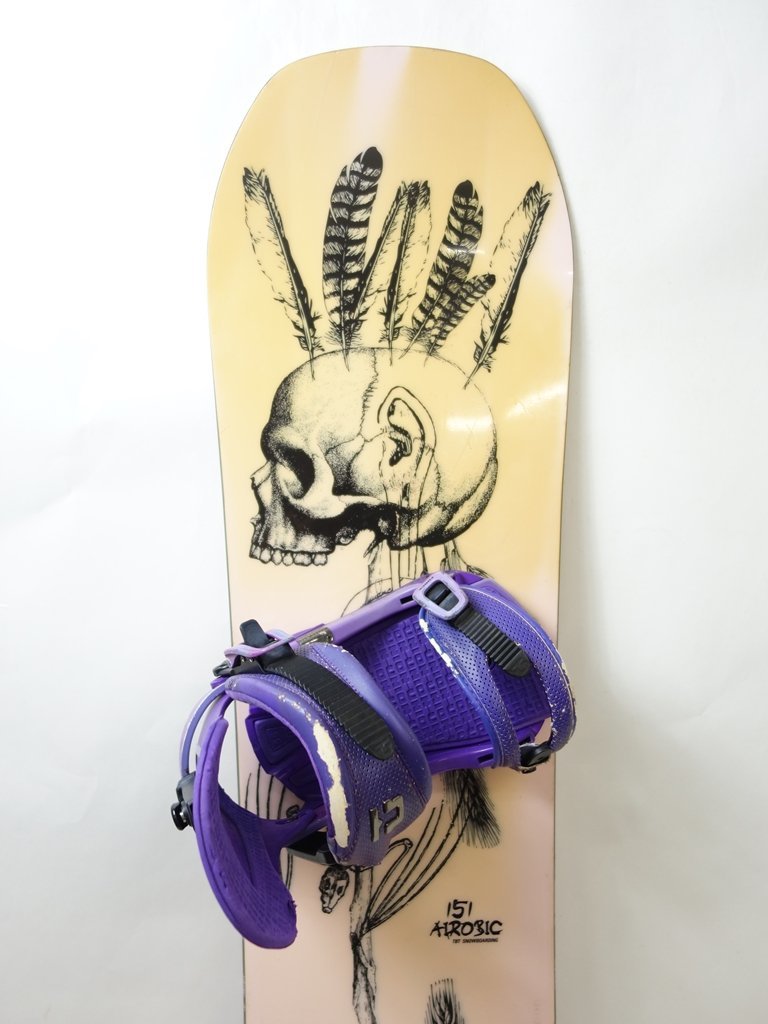 中古 13/14 BATALEON AIROBIC 151cm 12/13 UNION ビンディング付き