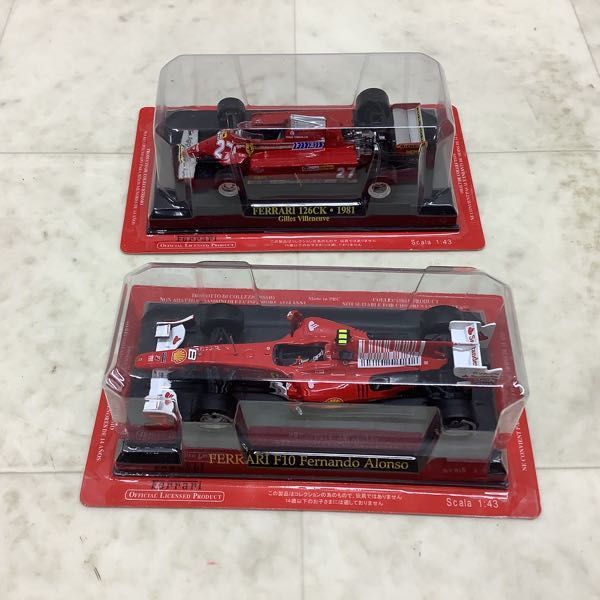 新品未開封 アシェット フェラーリコレクション 1/43 9台セット アシェット 1⁄43 フェラーリ F1 5個 f1コレクション &Racing 公式